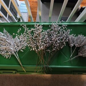 Christmas Tree Picks- Silver Bundle